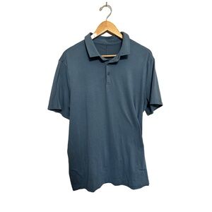 Lululemon Blue Polo Shirt Relaxed Fit